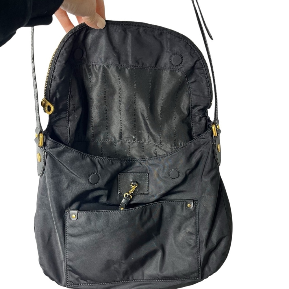 Marc by Marc Jacobs Preppy Nylon Natasha Crossbody Bag Black - Picture 4 of 10